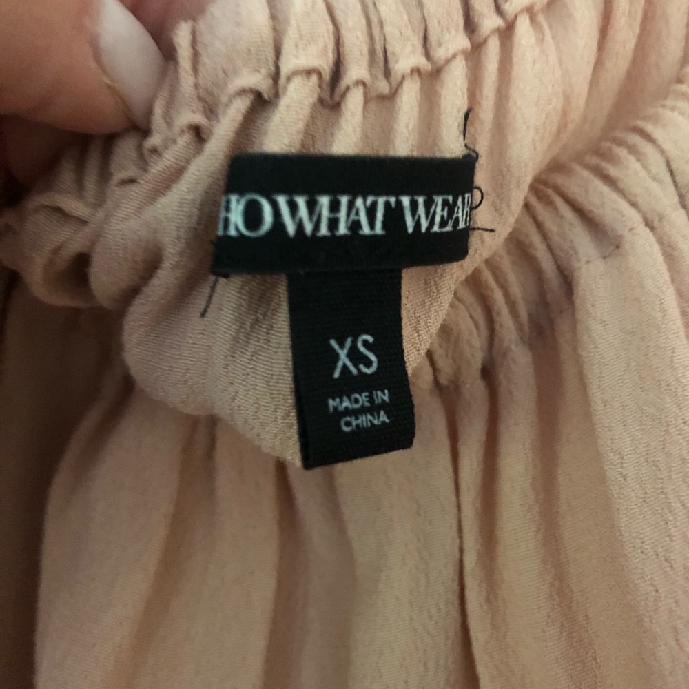 WhoWhatWhere Drawstring Mid Length Dress - Picture 3 of 5